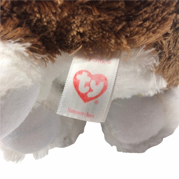 TY Beanie Boos dog puppy Smootches 9" 100% Ty Silk - Picture 4 of 5